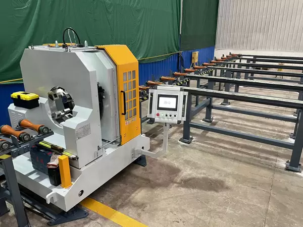 Máquina CNC para corte e biselamento de tubos