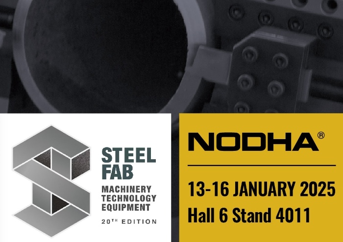 Próxima exposição NODHA: 2025 STEELFAB