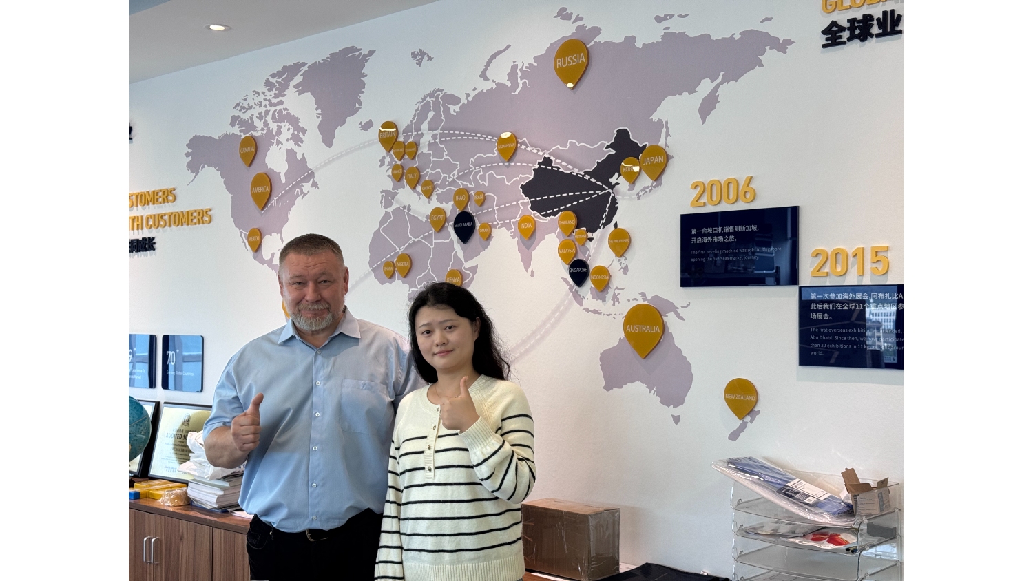 máquina de faceamento de flanges