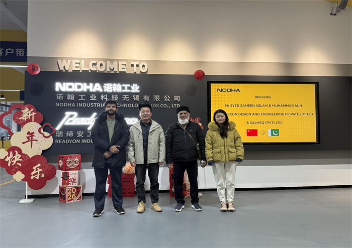 Visita de um cliente antigo do Paquist&atilde;o