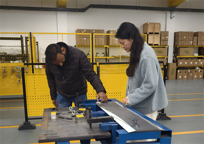 Visita de novo cliente: Cliente da &Iacute;ndia